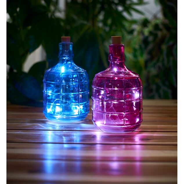 Bouteille Led verre