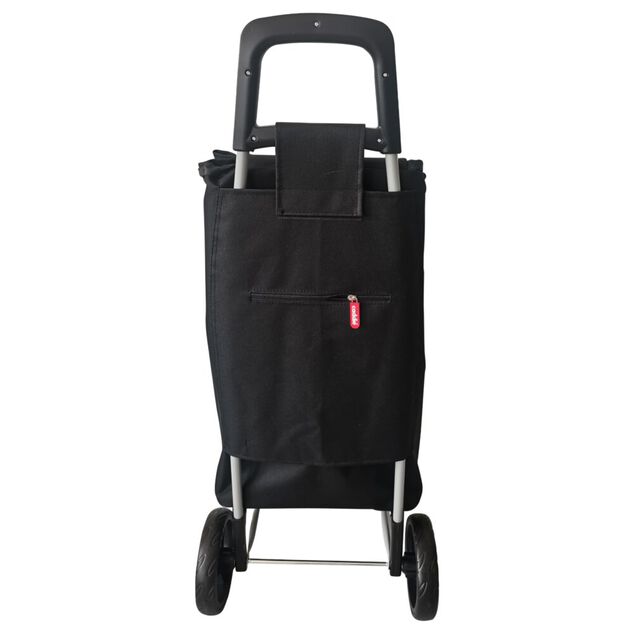 Chariot de course noir 39x32xH91cm