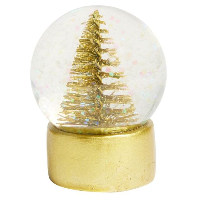 Boule de neige décor sapin de Noël