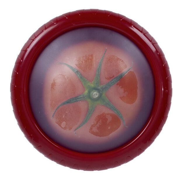 Couvercle conserve tomate en silicone et abs - &Oslash;13xH2,5cm