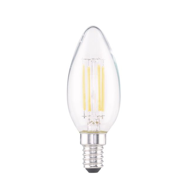 Ampoule LED E14 blanc chaud 4W=40W 470lms classe E