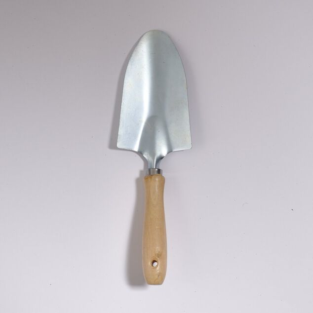 Pelle de jardinage m&eacute;tal manche en bois