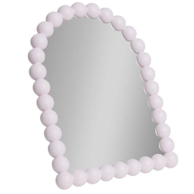 Miroir forme arche contour bulles pastel 16,5xH21,5cm (2 modèles)