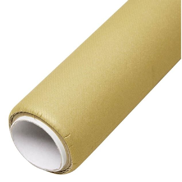 Nappe rectangulaire jetable Airlaid dor&eacute; 120x400 cm