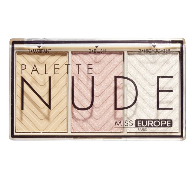 Palette &eacute;clat en 3 temps Miss Europe N&deg;1