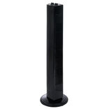 Ventilateur tour oscillant noir 24x24xH75cm 45W