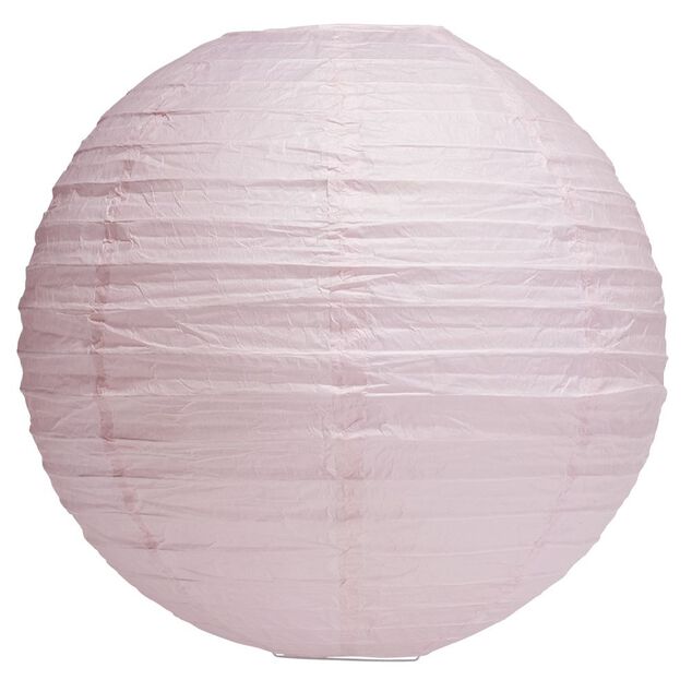 Suspension boule chinoise papier rose - &Oslash;40xH38cm