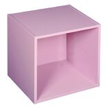 Structure Box Cube 1 case 35,2x30x35,2cm bois rose