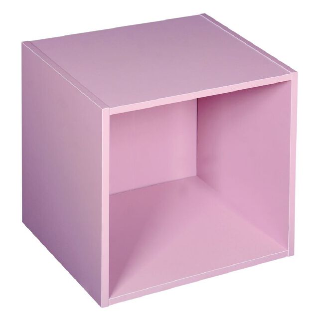 Structure Box Cube 1 case 35,2x30x35,2cm bois rose