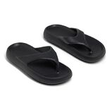 Tongs caoutchouc noir 44/45