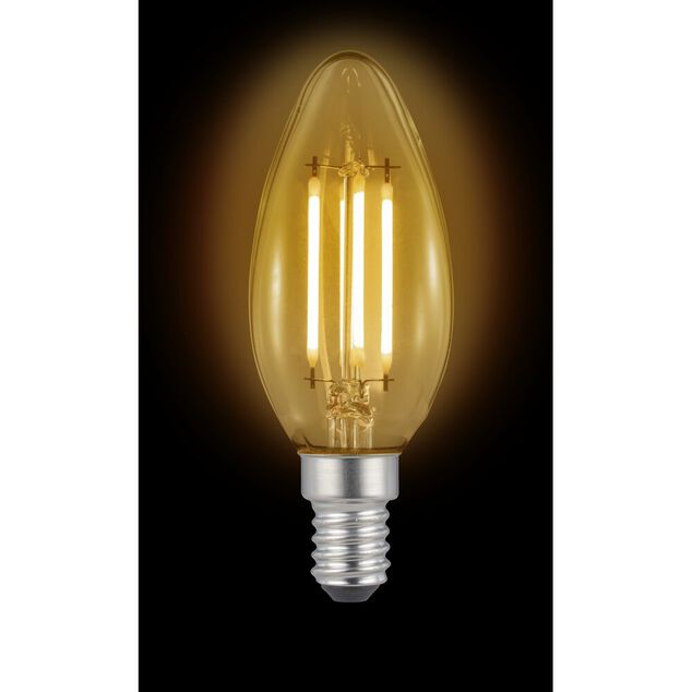 Ampoule LED E14 blanc chaud 4,5W=40W 470lms classe F
