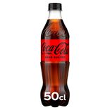 Boisson Coca-Cola sans sucres bouteille 50cl