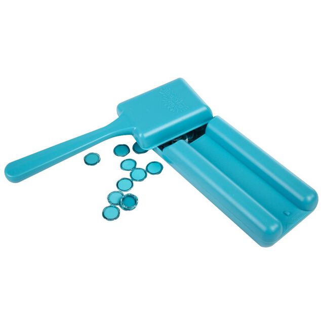 Bo&icirc;te magn&eacute;tique pour loto avec aimant et 100 jetons 3en1