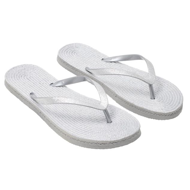 Tongs femme paillett&eacute;es 36 &agrave; 41 (2 mod&egrave;les dor&eacute; ou argent&eacute;)