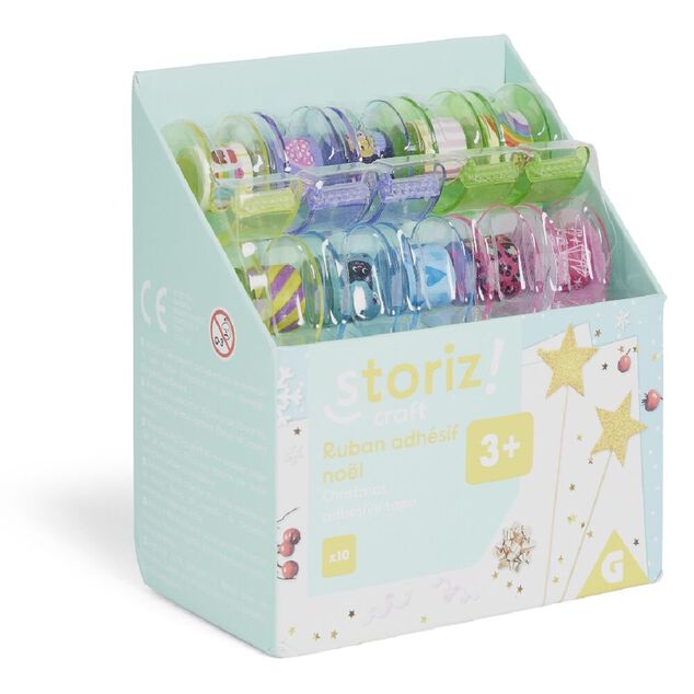 Ruban adhésif de Noël 1m x10