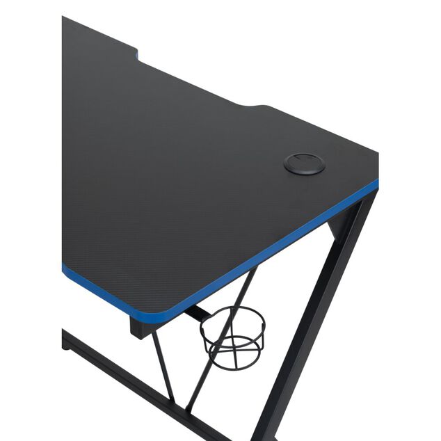 Bureau gaming pro max métal noir 80x50xH75cm