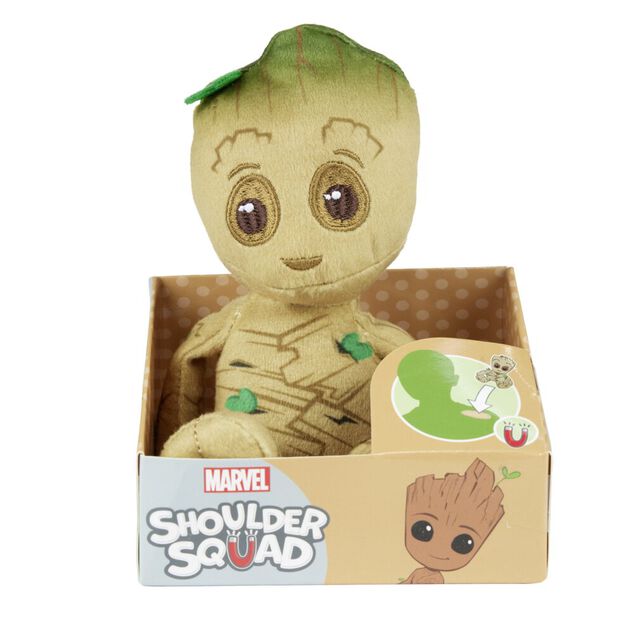 Peluche Disney aimantée pour épaule 11x9xH12cm (4 modèles)