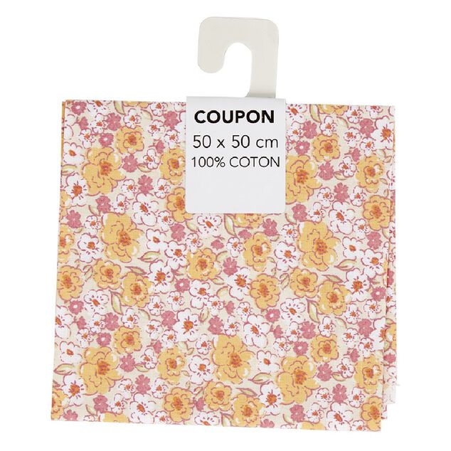 Coupon tissu 100% coton 50x50cm