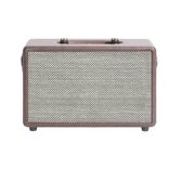 Enceinte r&eacute;tro bluetooth en bois 20W