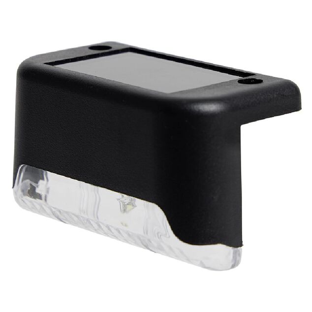 Lot de 3 lampes éclairage sol et escalier LED blanc froid