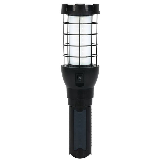 Lampe baladeuse rechargeable manche tr&eacute;pied et crochet