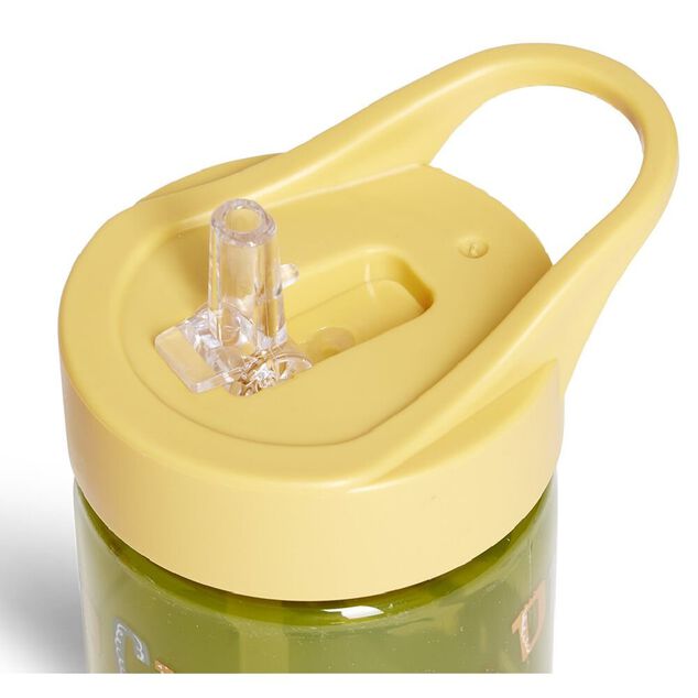 Gourde de camping dinosaure pour enfant plastique vert 43cl