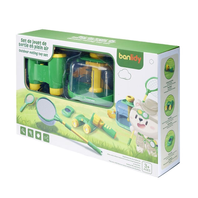 Jeu d&eacute;couverte des insectes avec 11 accessoires