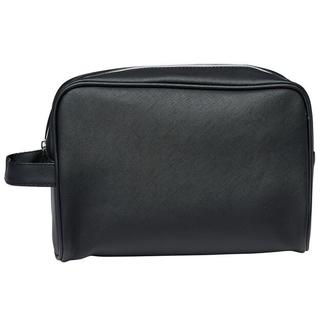 Trousse de toilette 26x18xH10cm (2 mod&egrave;les noir ou bleu)