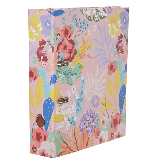 Classeur motif floral