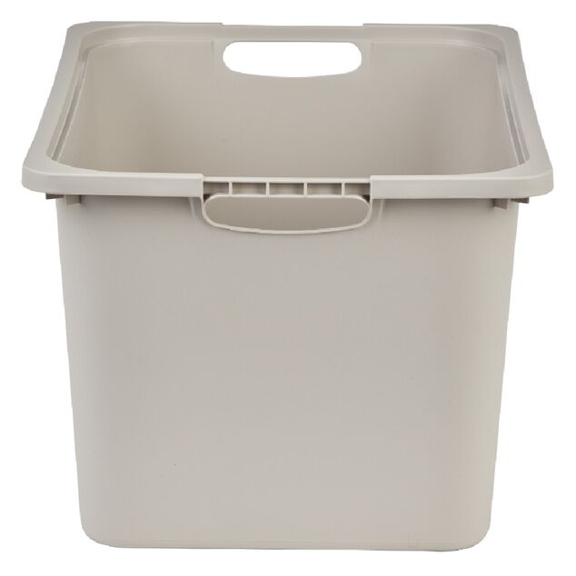 Bac plastique beige 40x29,8xH22,8cm