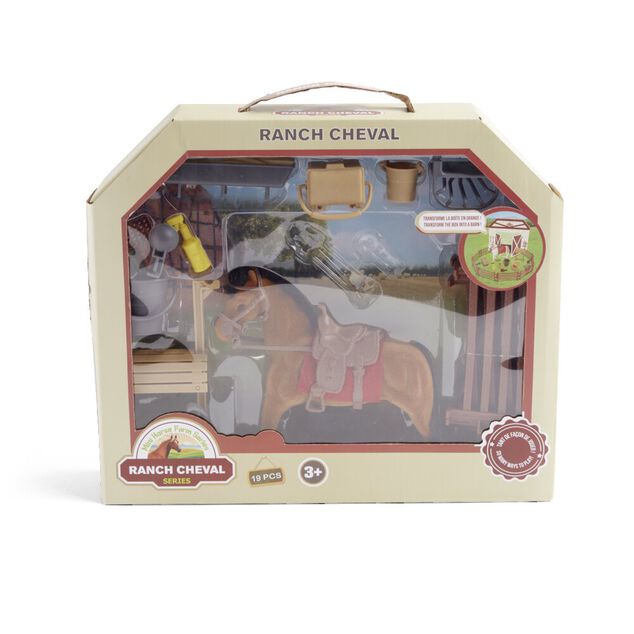 Ranch avec ses accessoires