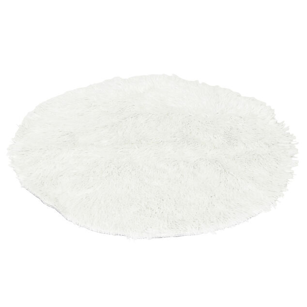 Tapis rond fausse fourrure Ø60cm
