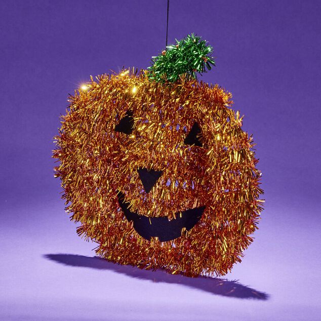 Suspension d&eacute;corative citrouille Halloween