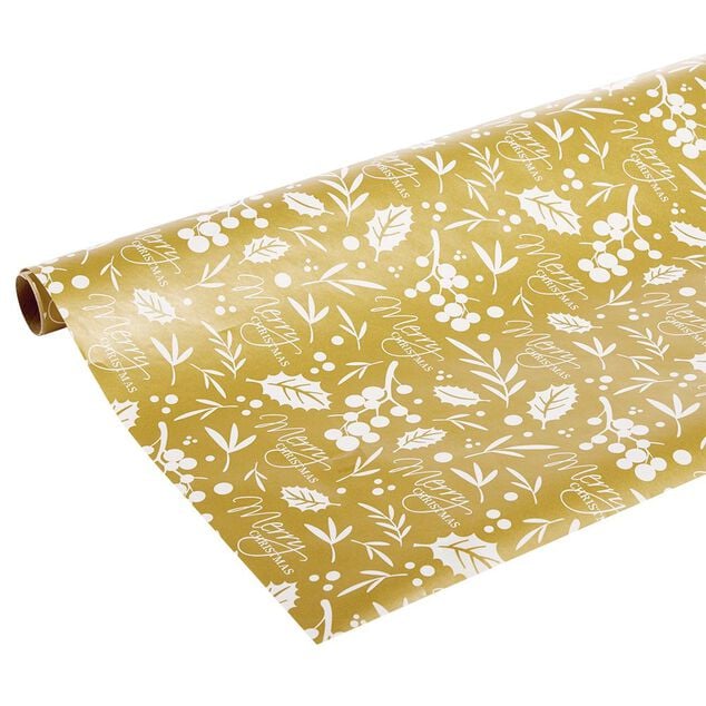 Rouleau papier cadeau motif No&euml;l L200x70cm (plusieurs mod&egrave;les)