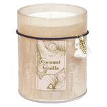 Bougie parfum&eacute;e dans pot d&eacute;co pampilles