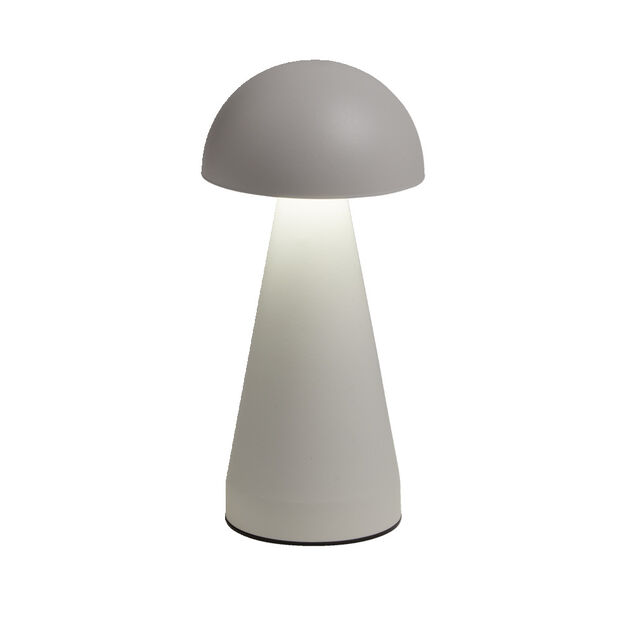 Lampe de table Roundi USB tactile blanche Ø9,5xH22,5cm