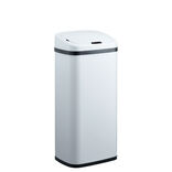 Poubelle automatique blanc opaque 40 L