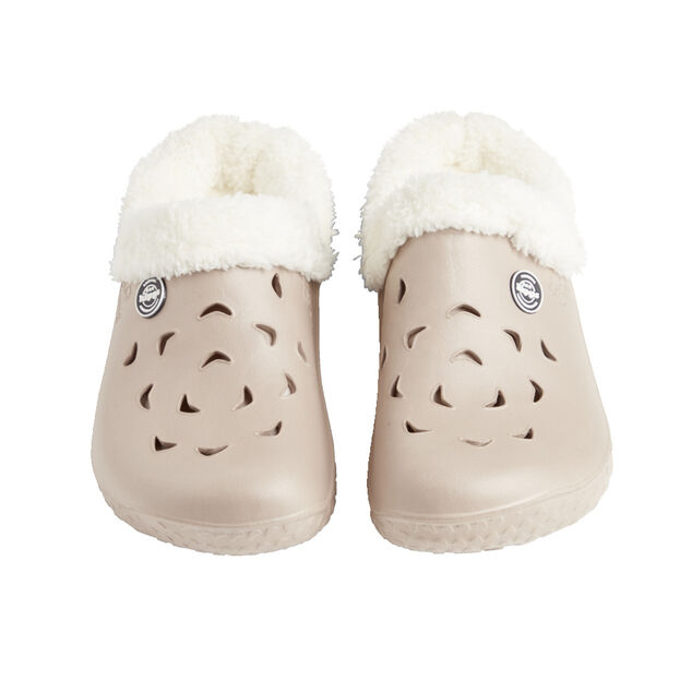 Sabots femme Hipps fourrés rose T36/37