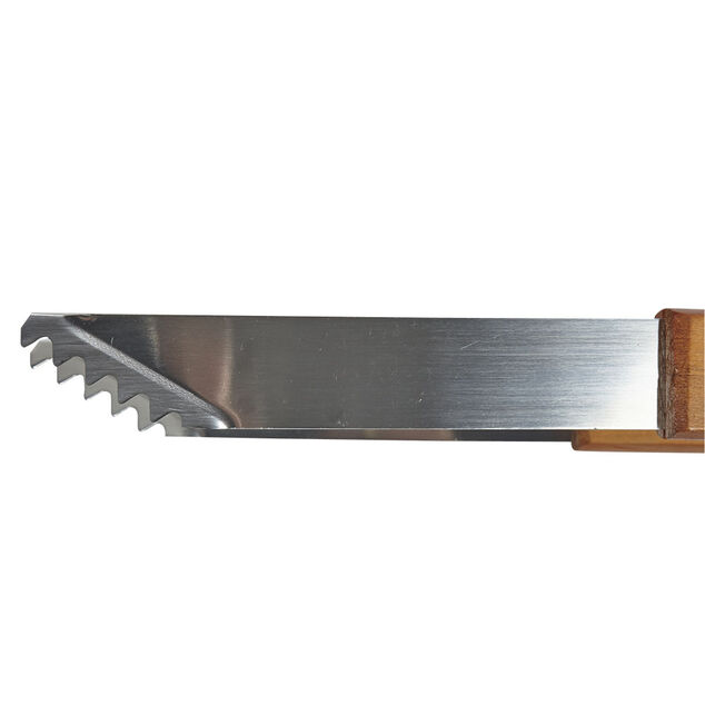 Ustensile barbecue x3 bois et m&eacute;tal