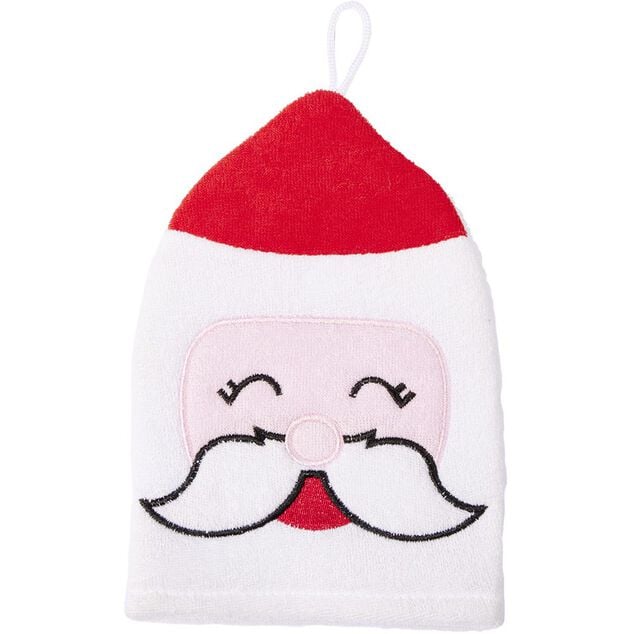 Gant de toilette design No&euml;l