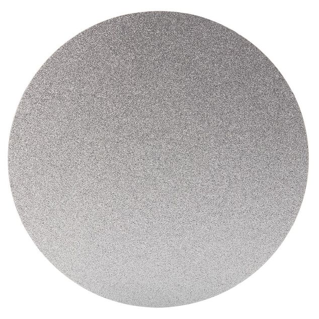 Set de table rond en polyester paillett&eacute; &oslash;33 cm