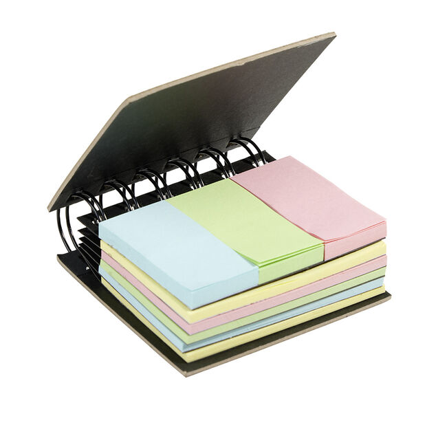 Cahier de notes adh&eacute;sives 300 pi&egrave;ces