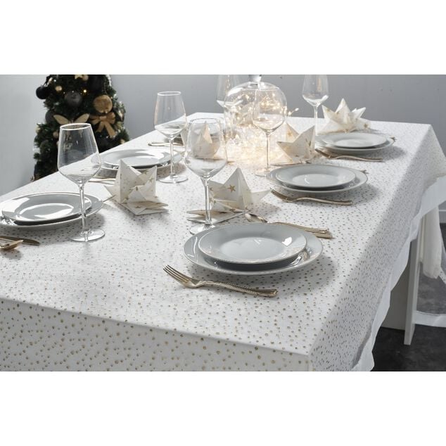 Nappe rectangulaire organza en nylon