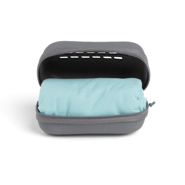 Serviette de sport en microfibre 80x42cm avec &eacute;tui de rangement