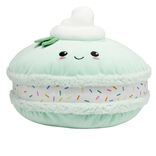 Peluche forme pâtisserie Ø36xH28cm (2 modèles)