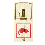 Tapette &agrave; souris en bois 17,5x8x&eacute;p2cm