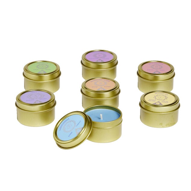 Coffret bougie harmonie 7 chakras
