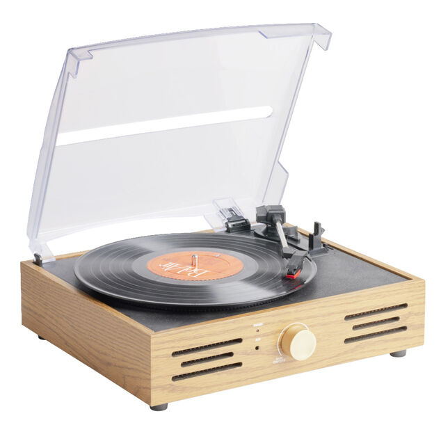 Platine vinyle vintage enceinte bluetooth 2en1