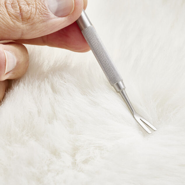 Tire tique en métal L11,8cm