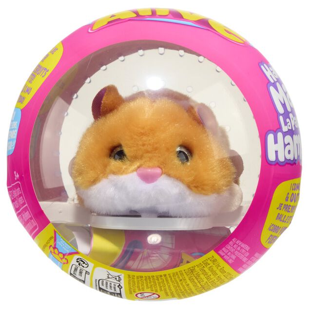 oeuf surprise peluche Hamstermania &Oslash;11,5xH11,5cm (4 mod&egrave;les)